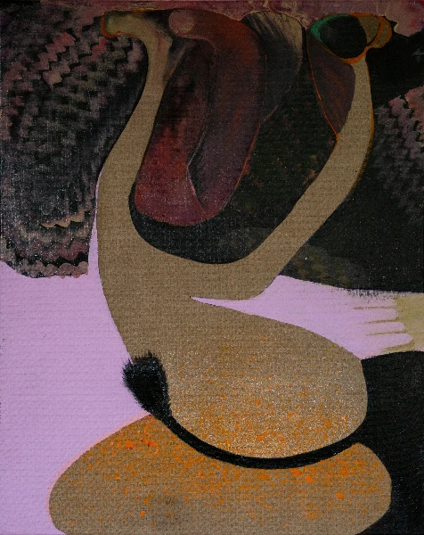 Oriental aristocrat's spiritual attempt to discard the carpet of comfort.